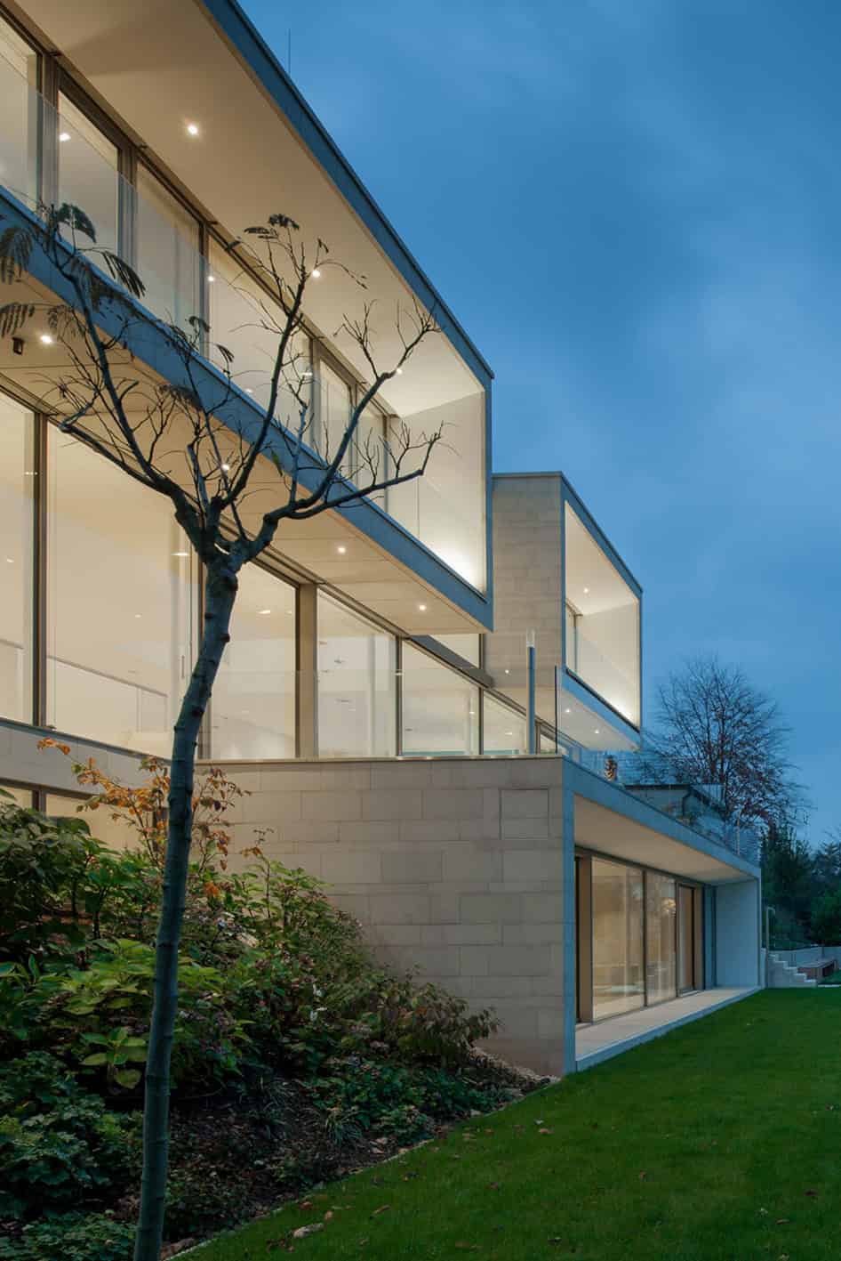 House P+G by Architekten Wannenmacher+ Möller GmbH in Weinheim, Germany