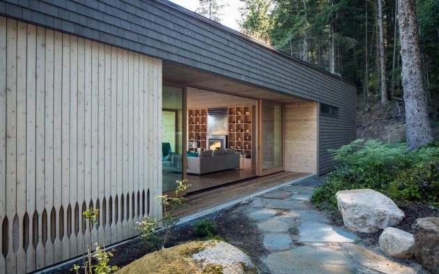 Lone Madrone Retreat by Heliotrope Architects on Orcas Island in Washington, USA