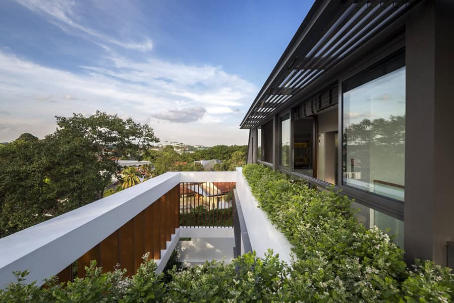 Namly View House by Wallflower Architecture + Design in Bukit Timah, Singapore
