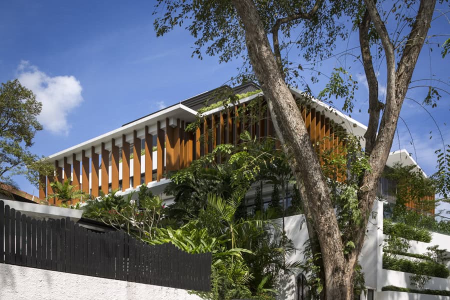 Namly View House by Wallflower Architecture + Design in Bukit Timah, Singapore