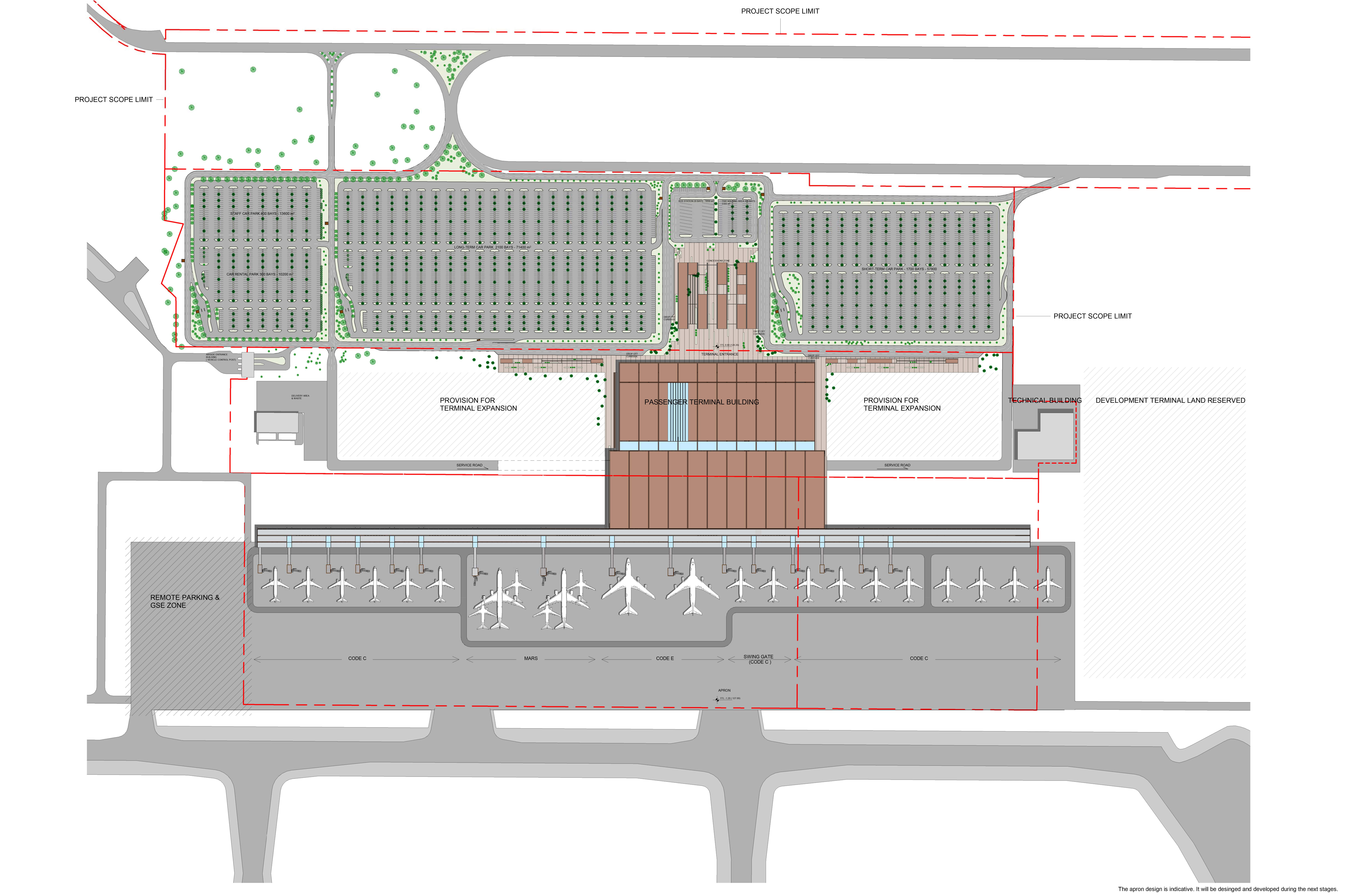 Philippines Clark International Airport Terminal by GMW MIMARLIK