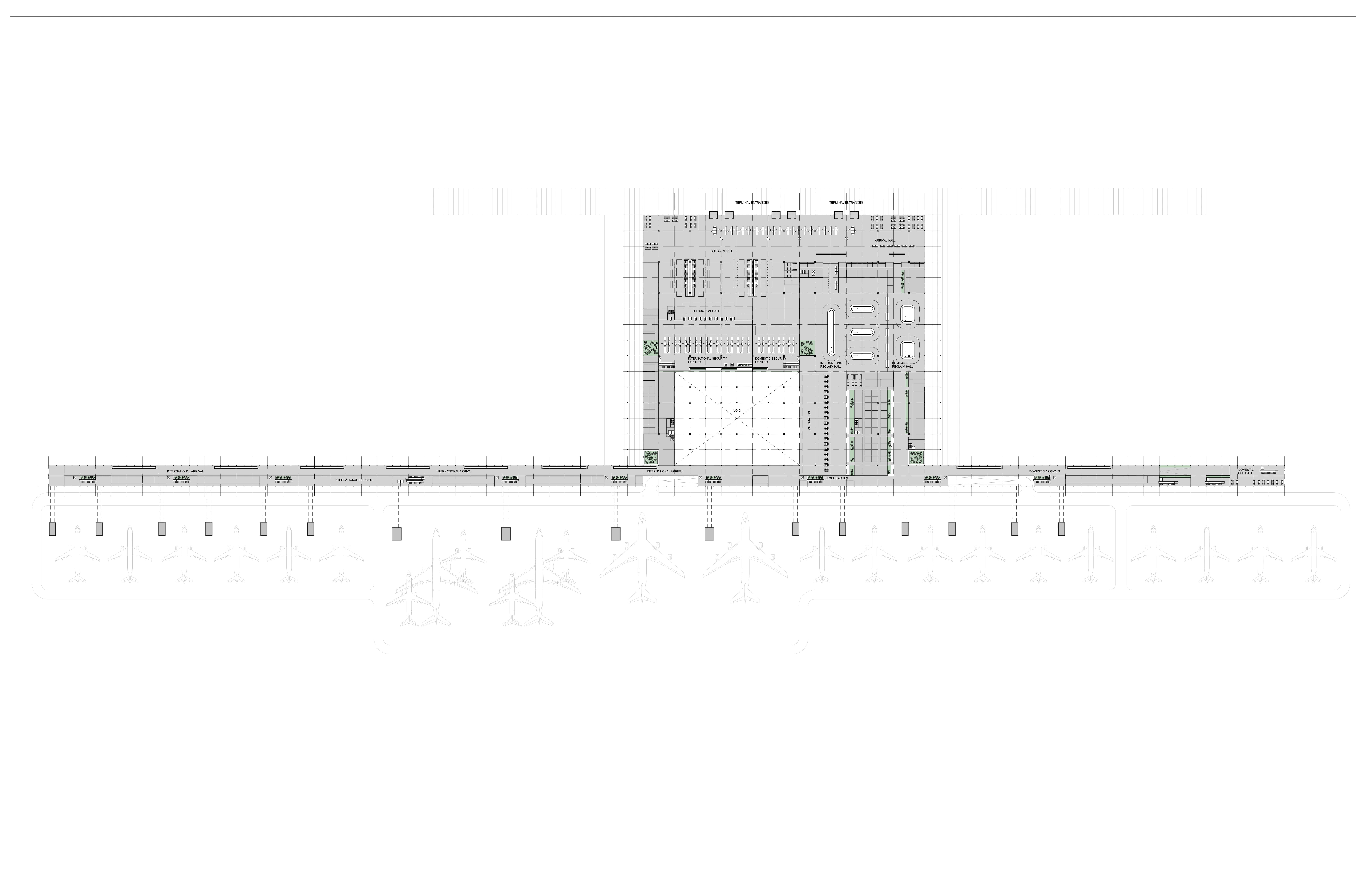 Philippines Clark International Airport Terminal by GMW MIMARLIK