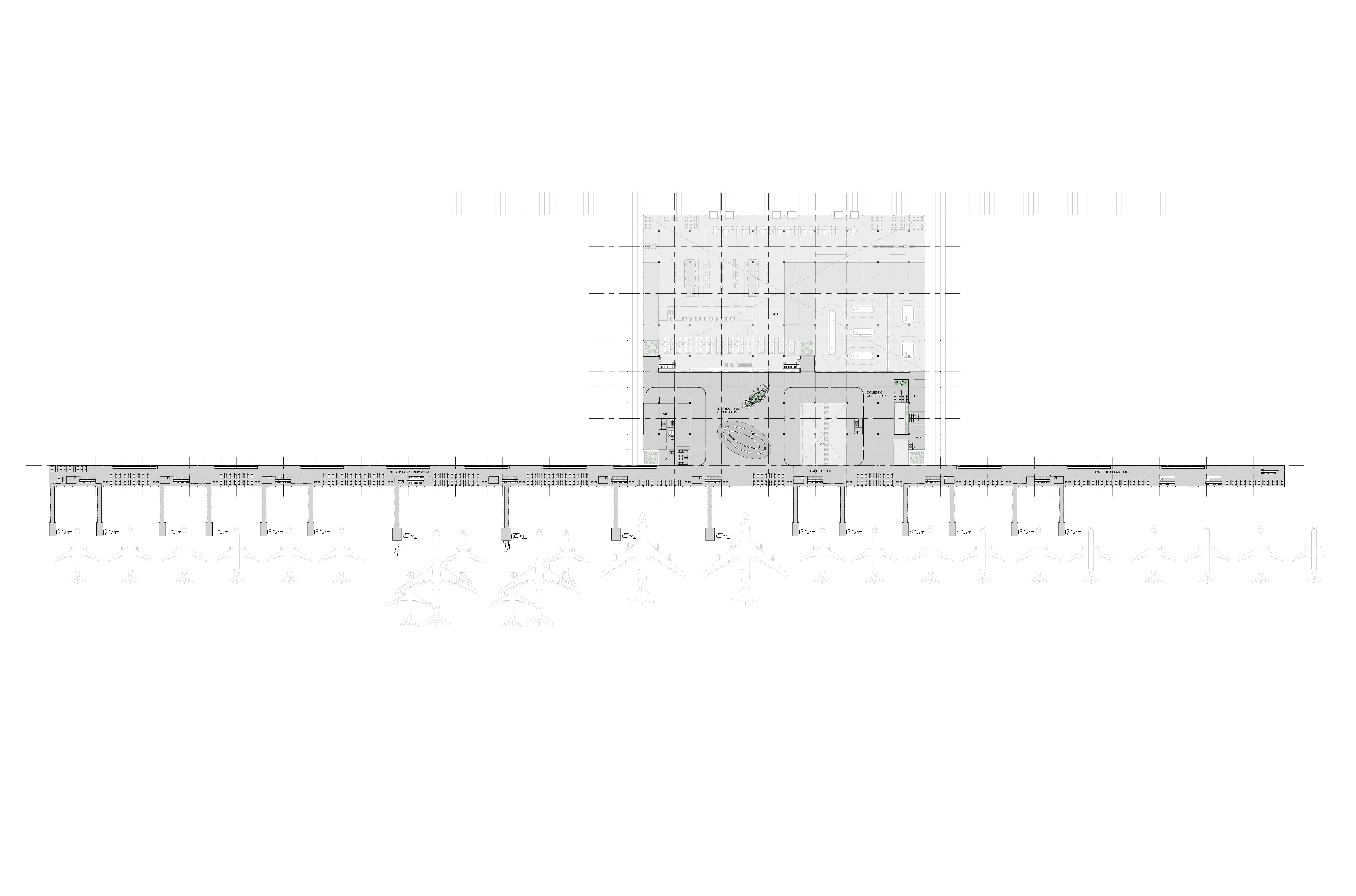 Philippines Clark International Airport Terminal by GMW MIMARLIK