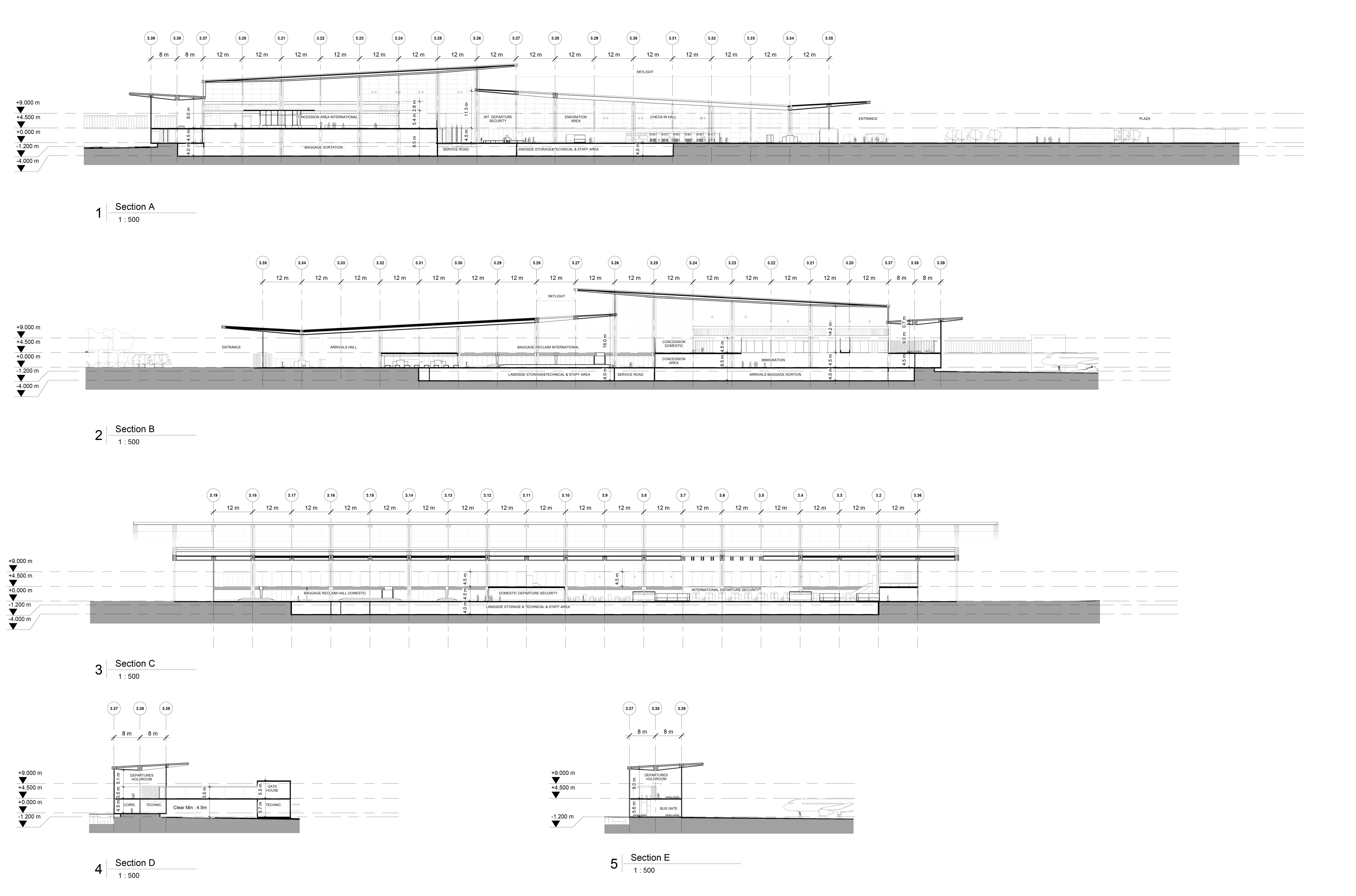 Philippines Clark International Airport Terminal by GMW MIMARLIK