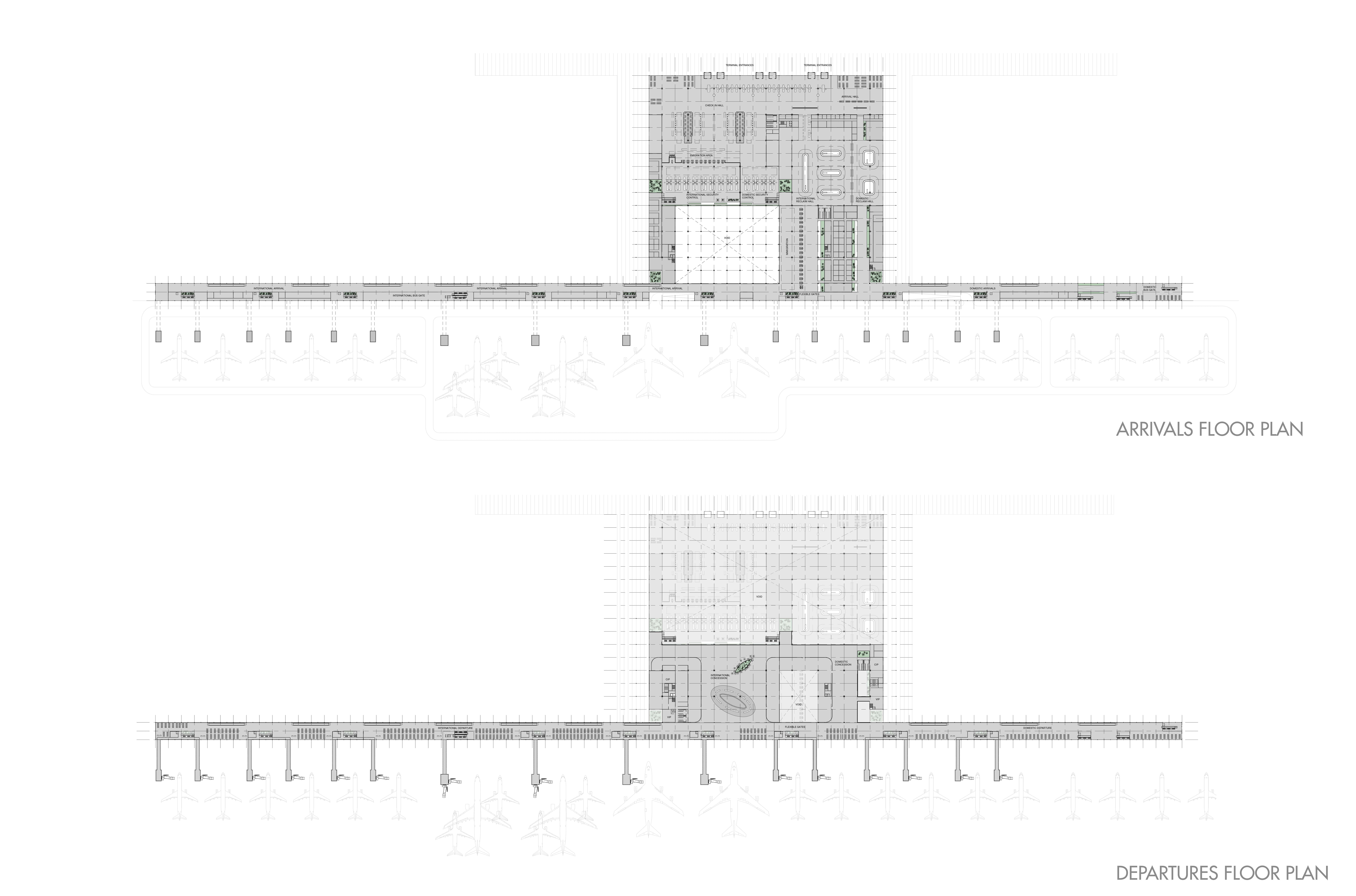 Philippines Clark International Airport Terminal by GMW MIMARLIK
