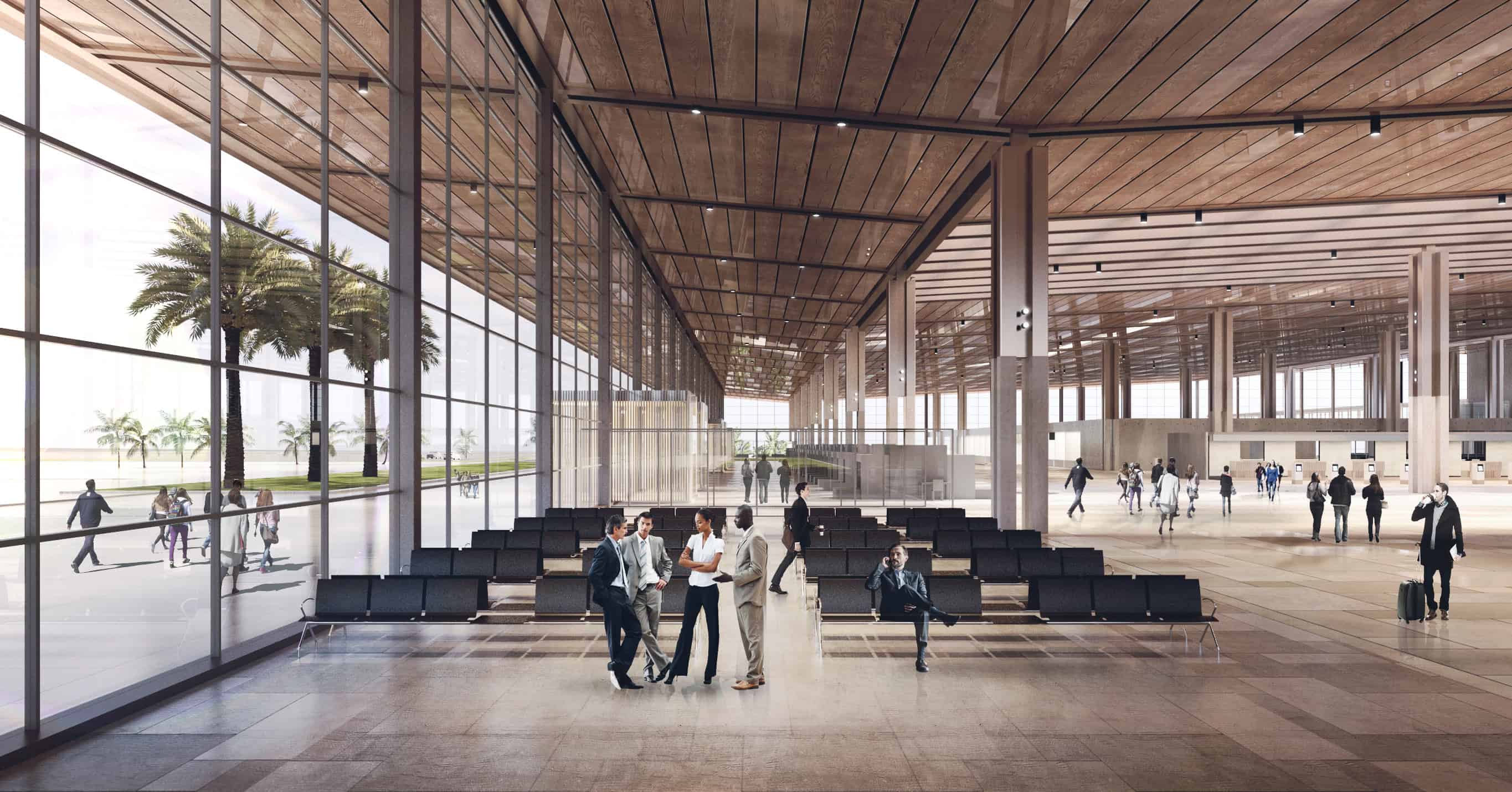 Philippines Clark International Airport Terminal by GMW MIMARLIK