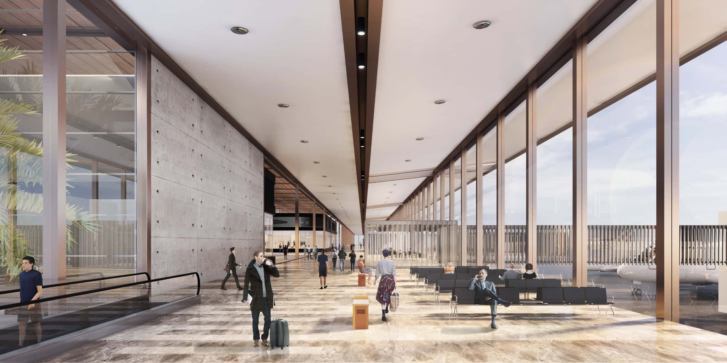 Philippines Clark International Airport Terminal by GMW MIMARLIK