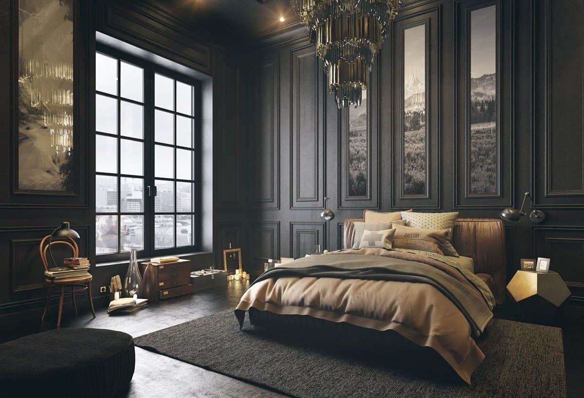10 Magnificent Dark Bedrooms That You Will Fall In Love With 10 Magnificent Dark Bedrooms That You Will Fall In Love With
