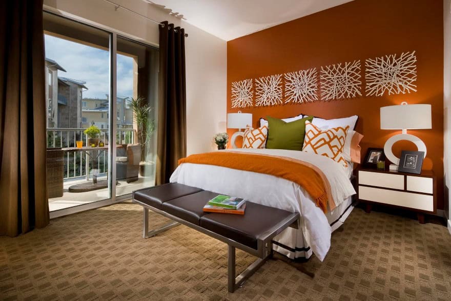 Lovely Interior Designs With Orange That Are Hit This Season Lovely Interior Designs With Orange That Are Hit This Season
