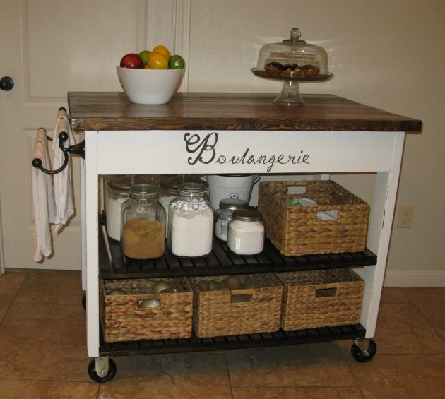 17 Excellent Kitchen Storage Ideas Made With Recycling Old Crates