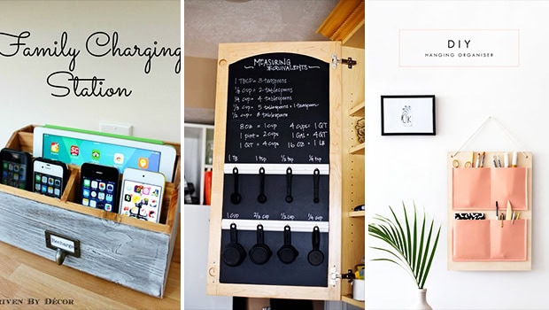 15 Awesome DIY Ideas That Will Organize Your Home On A Daily Basis
