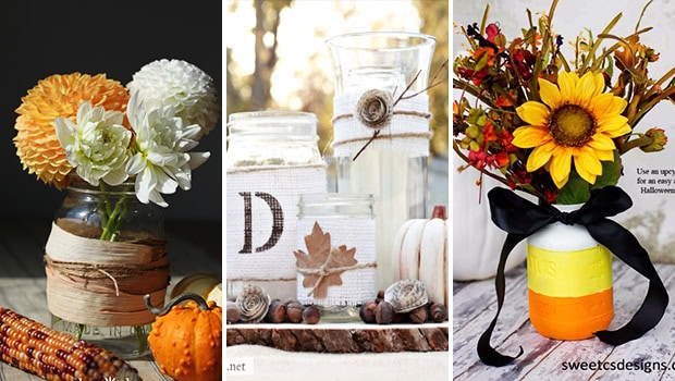 15 Cheerful DIY Fall Mason Jar Designs To Add To Your Seasonal Decor