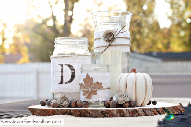 15 Cheerful DIY Fall Mason Jar Designs To Add To Your Seasonal Decor