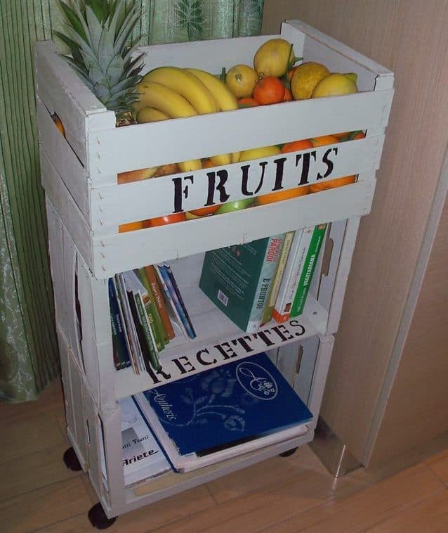 17 Excellent Kitchen Storage Ideas Made With Recycling Old Crates 17 Excellent Kitchen Storage Ideas Made With Recycling Old Crates