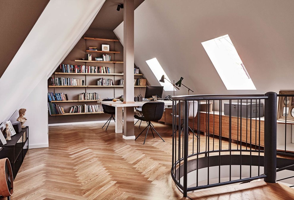 18 Brilliant Scandinavian Home Office Interiors You'd Love To Work In