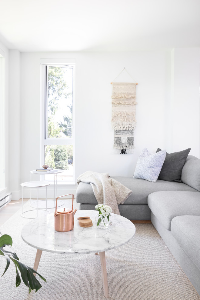 18 Elegantly Simple Scandinavian Living Room Designs