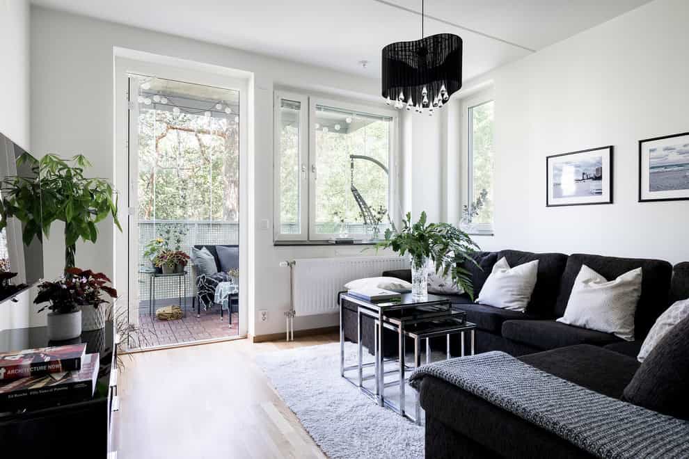 18 Elegantly Simple Scandinavian Living Room Designs