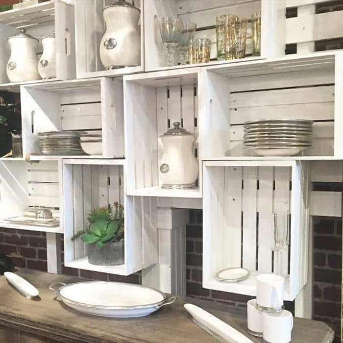 17 Excellent Kitchen Storage Ideas Made With Recycling Old Crates 17 Excellent Kitchen Storage Ideas Made With Recycling Old Crates