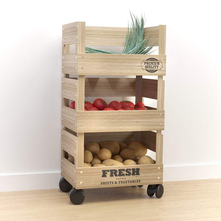 17 Excellent Kitchen Storage Ideas Made With Recycling Old Crates 17 Excellent Kitchen Storage Ideas Made With Recycling Old Crates