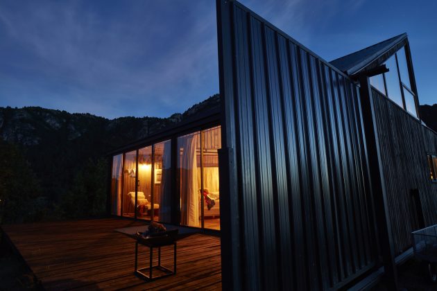 GZ1 House by Paul Steel Bouza Arquitecto in Futaleufu, Chile