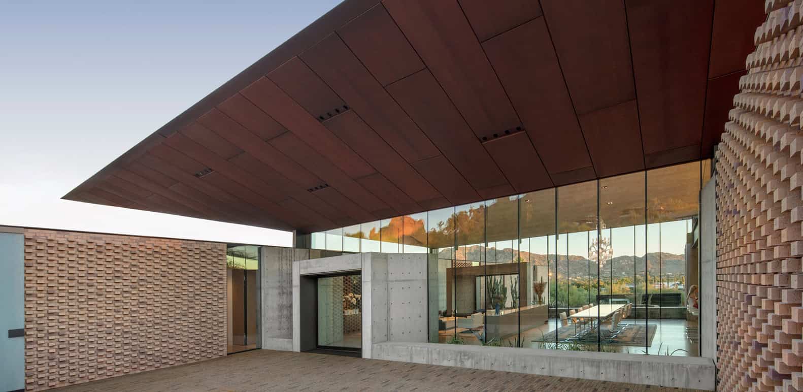 Ghost Wash House by Architecture-Infrastructure-Research in Paradise Valley, Arizona