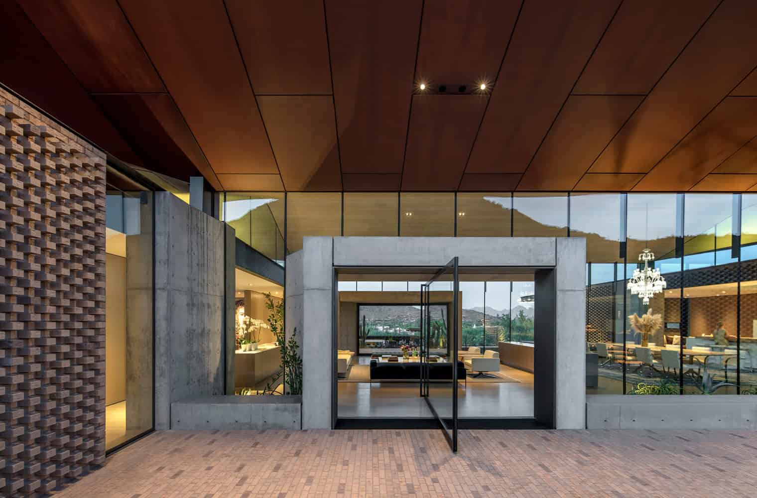 Ghost Wash House by Architecture-Infrastructure-Research in Paradise Valley, Arizona