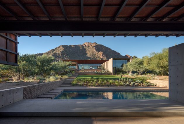 Ghost Wash House by Architecture-Infrastructure-Research in Paradise Valley, Arizona