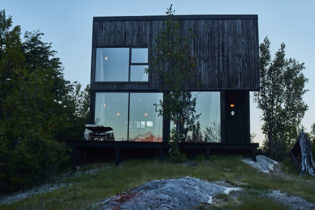 House GZ2 by Paul Steel Bouza Arquitecto in Futaleufu, Chile