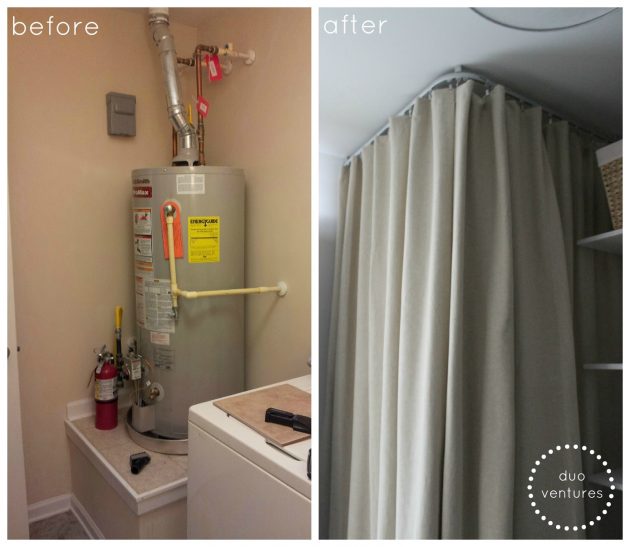 5 Clever Ways To Conceal Your Home's Water Heater