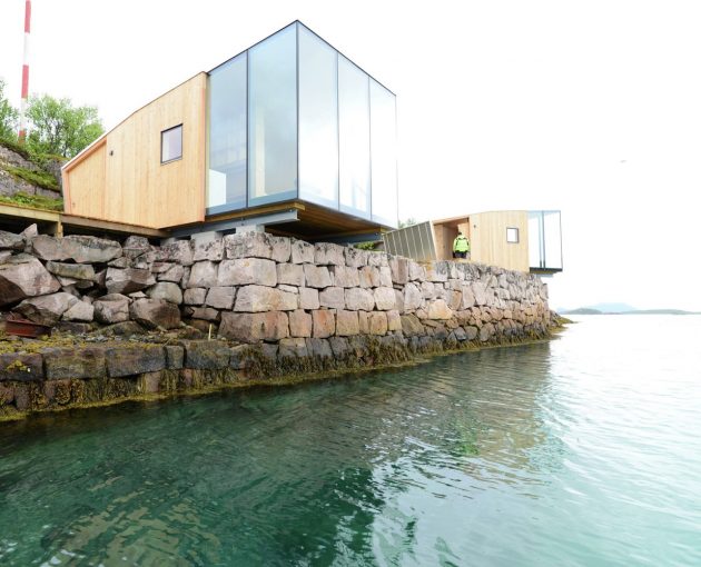 Manshausen Island Resort by Snore Stinessen Arkitektur in Steigen, Norway