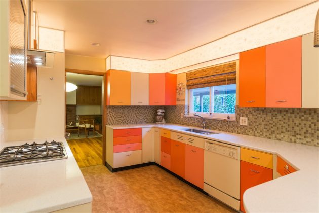 Warmth In The Kitchen-15 Magnificent Orange Kitchens That You Must See
