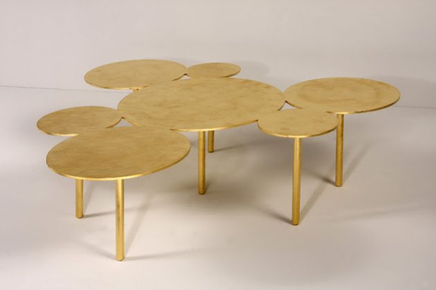 17 Attractive Gold Club Tables To Spice Up Your Living Space
