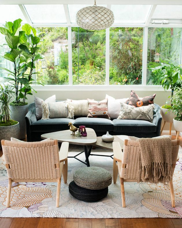 15 Light & Bright Eclectic Sunroom Designs You'll Fall In Love With
