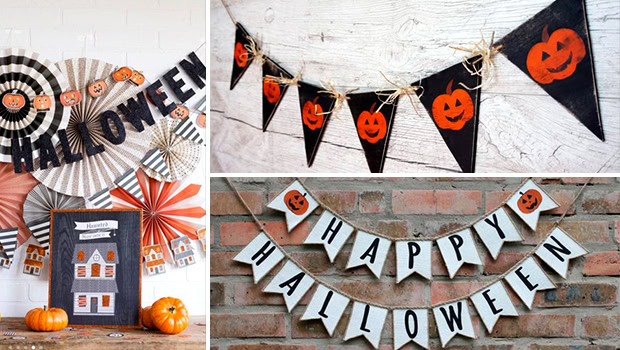 15 Spooky Handmade Halloween Banner Designs You Can Make