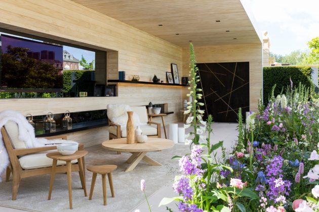 A Scandinavian Penthouse Apartment with Slanted Ceilings