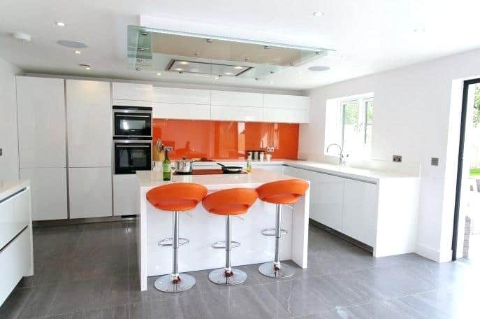 Warmth In The Kitchen-15 Magnificent Orange Kitchens That You Must See Warmth In The Kitchen-15 Magnificent Orange Kitchens That You Must See