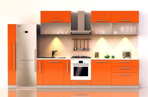 Warmth In The Kitchen-15 Magnificent Orange Kitchens That You Must See