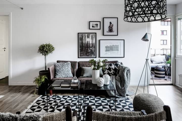19 Timeless Black & White Living Spaces That Will Thrill You 19 Timeless Black & White Living Spaces That Will Thrill You