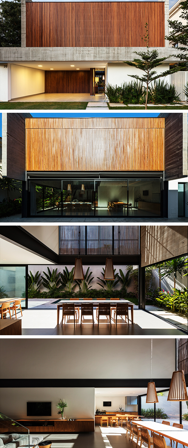 Castro House by Aguirre Arquitetutra in Southeastern Brazil