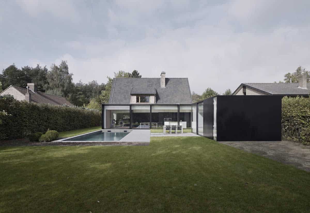 House DS by GRAUX & BAEYENS Architecten in Destelbergen, Belgium