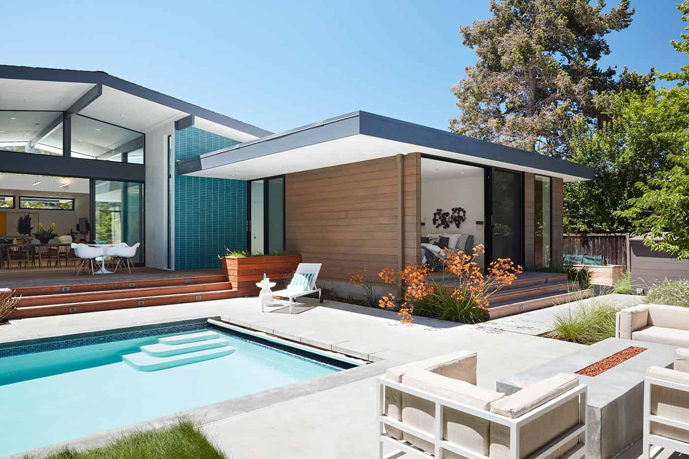 Los Altos New Residence by Klopf Architecture: A Contemporary Take on Mid-Century Modern Living in Silicon Valley Los Altos New Residence by Klopf Architecture: A Contemporary Take on Mid-Century Modern Living in Silicon Valley