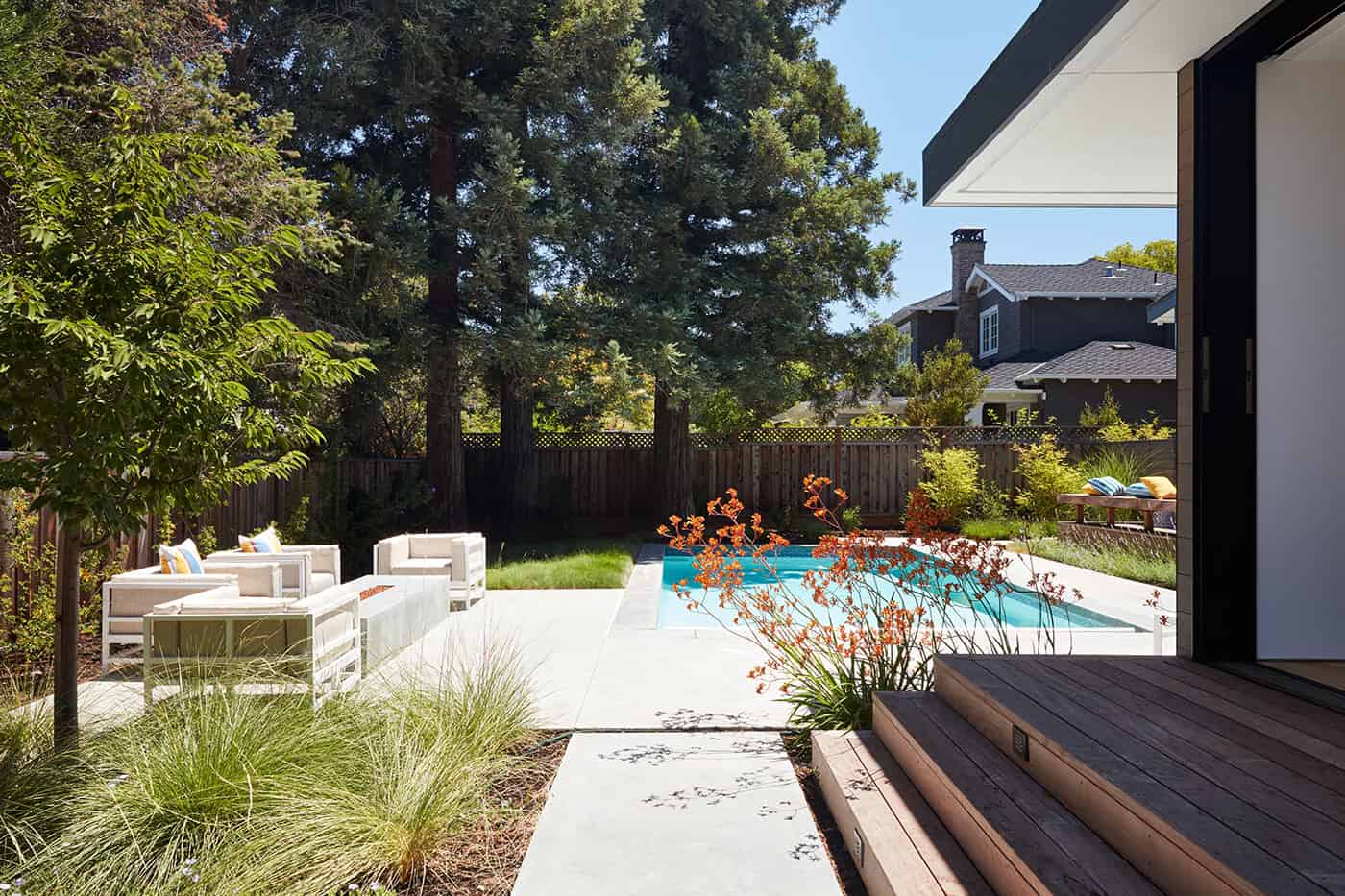 Los Altos New Residence by Klopf Architecture: A Contemporary Take on Mid-Century Modern Living in Silicon Valley Los Altos New Residence by Klopf Architecture: A Contemporary Take on Mid-Century Modern Living in Silicon Valley