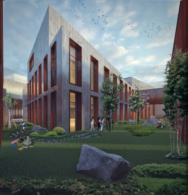 Meeting of Traditional and Modern Architecture with Studio Vertebra Signature: Diyarbakir Public and Children's Library