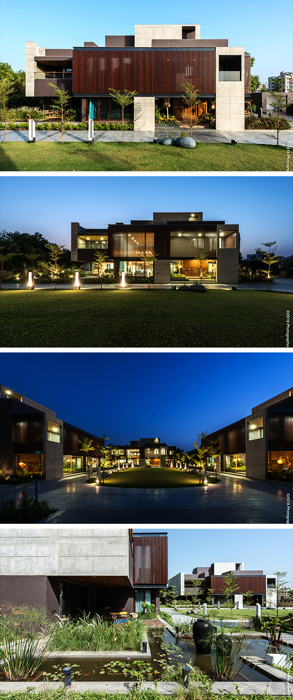 Screen House by The Grid Architects in Ahmedabad, India