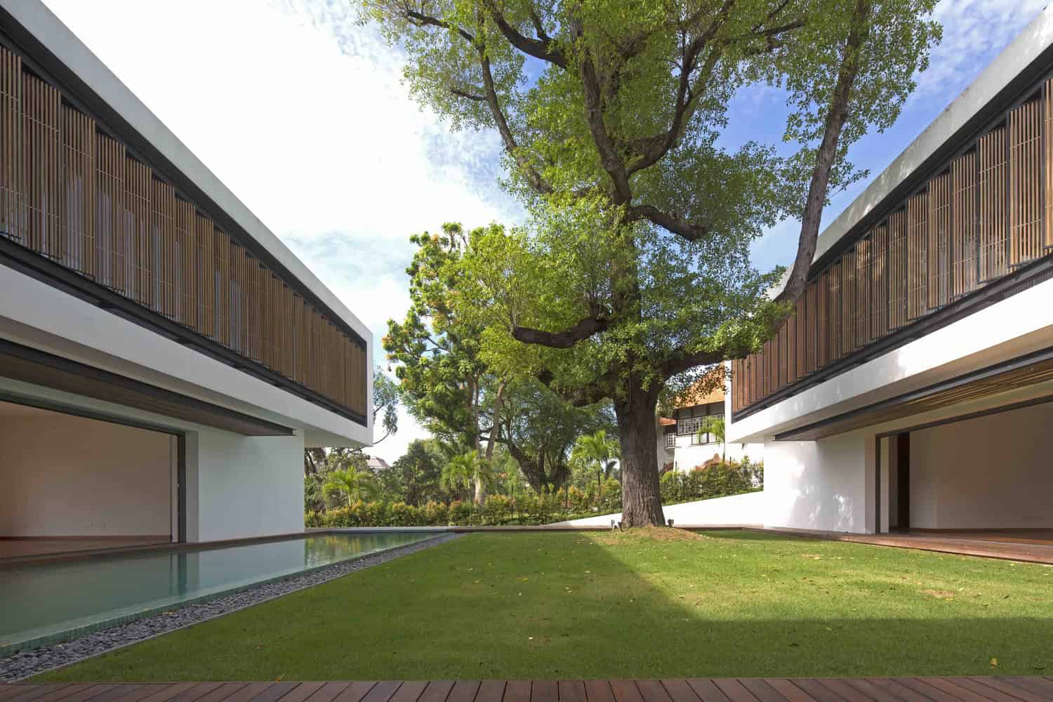 See Through House by Wallflower Architecture + Design in Bukit Timah, Singapore