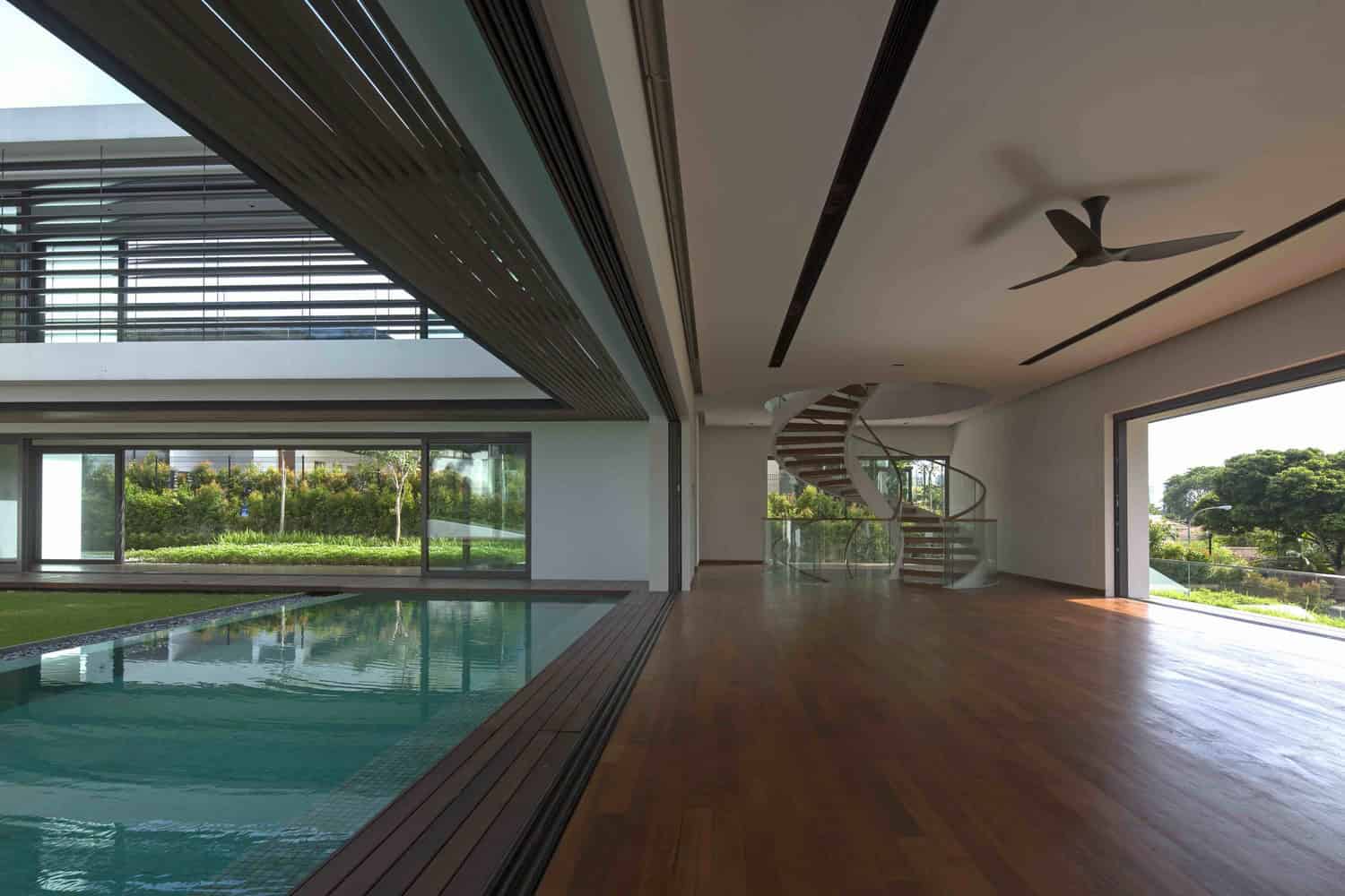 See Through House by Wallflower Architecture + Design in Bukit Timah, Singapore