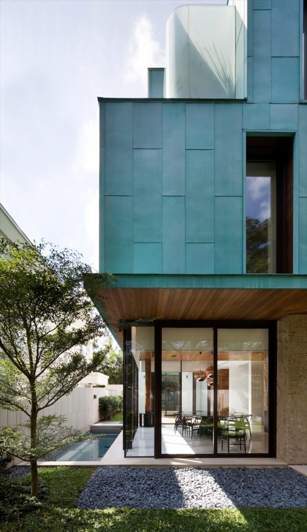 The Green House by K2LD Architects in Singapore