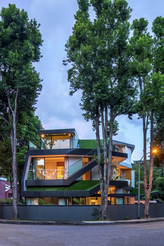 Trevorse House by A D Lab in Singapore