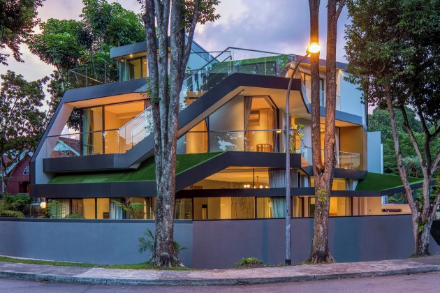 Trevorse House by A D Lab in Singapore