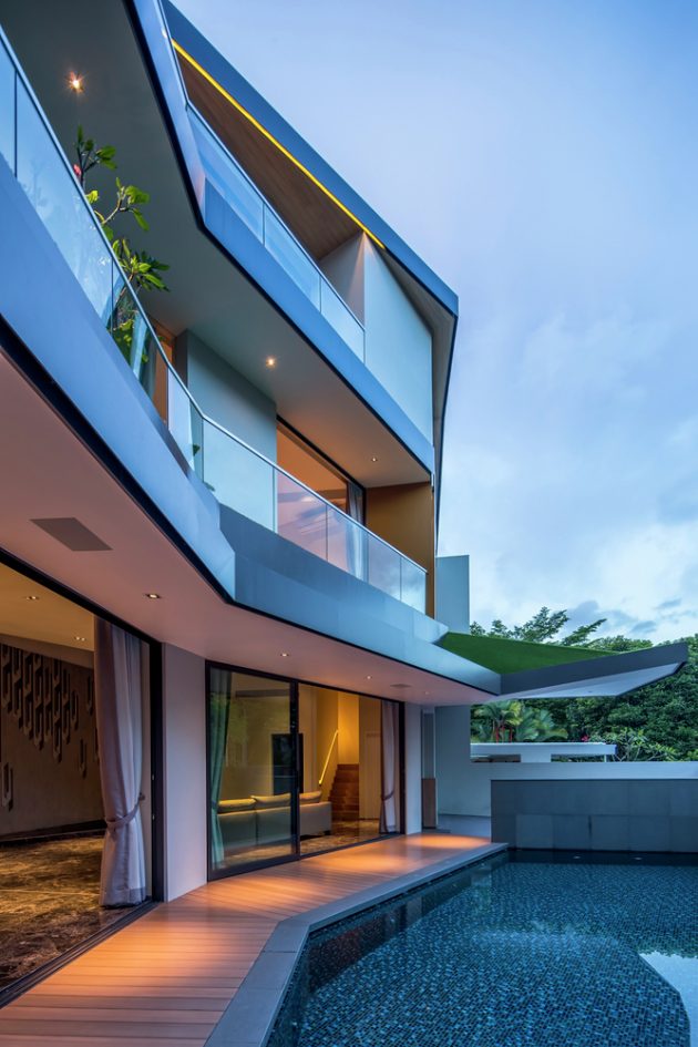 Trevorse House by A D Lab in Singapore